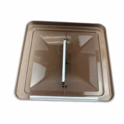 14" X 14" Vent Lid Cover Ventline Elixir- Smoke -RV accessories leisure coachworks 14 x 14 vent lid cover ventline elixir smoke 81624.1642093330