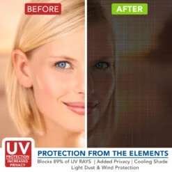 RV Awning Side Sun Shade 9'X7' Black Mesh Screen UV Blocker 5 RV Awning Side Sun Shade 9'X7' Black Mesh Screen UV Blocker -RV accessories leisure coachworks rv awning side sun shade 9x7 black mesh screen uv blocker 65191.1653668470