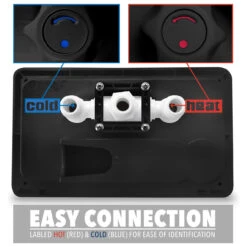 RV Exterior Shower Box Kit Cowboy Shower Outside Faucet With Lock -RV accessories leisure coachworks rv exterior shower box kit cowboy shower outside faucet with lock 22033.1642091254