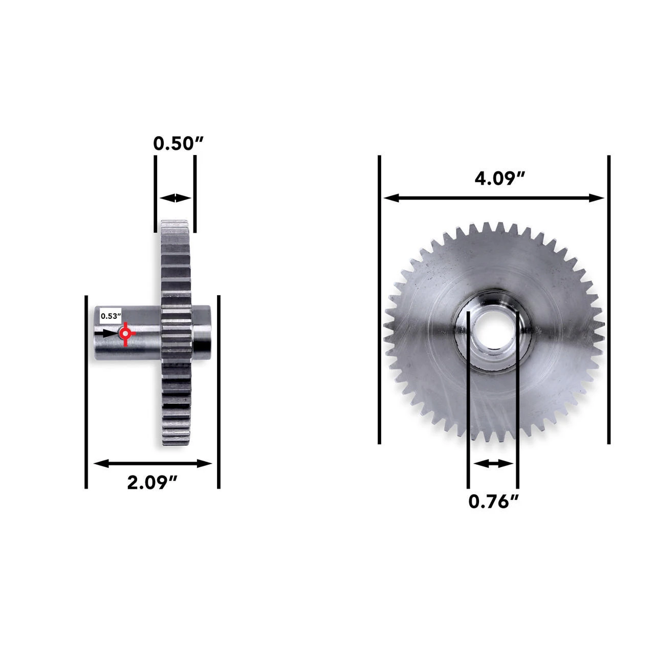 RV Slide Out System Gear 48 Tooth 1/2" teeth - 3/4" Bore RV Slide Out System Gear 48 Tooth 1/2" Teeth - 3/4" Bore -RV accessories leisure coachworks rv slide out system gear 48 tooth 12 teeth 34 bore 12811.1678332740