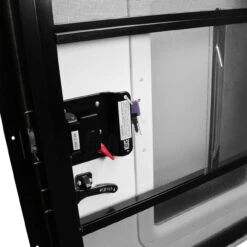 Leisure Coachworks RV Teardrop Trailer Entry Door In Black -RV accessories leisure coachworks rv teardrop trailer entry door in black 31137.1642097861