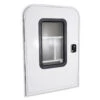 Leisure Coachworks RV Teardrop Trailer Entry Door In White -RV accessories leisure coachworks rv teardrop trailer entry door in white 76709.1642096906