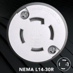 30 AMP Replacement 4-Prong Locking Female And Male Power Cord Ends NEMA L14-30 -RV accessories leisure cords 30 amp replacement 4 prong locking female and male power cord ends nema l14 30 21205.1645899041