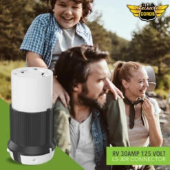 30 AMP RV Power Cord Locking Shore Connector Replacement End Marine Twist Lock -RV accessories leisure cords 30 amp rv power cord locking shore connector replacement end marine twist lock 13796.1655412044