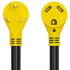 30 Amp RV Power Extension Cord With LED Power Indictor - 30 Amp Male To 30 Amp Female Standard Plug 10 Foot 8 30 Amp RV Power Extension Cord With LED Power Indictor - 30 Amp Male To 30 Amp Female Standard Plug 10 Foot -RV accessories leisure cords 30 amp rv power extension cord with led power indictor 30 amp male to 30 amp female standard plug 10 foot 13520.1682743915