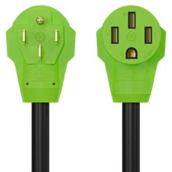 50 Amp RV Power Extension Cord With LED Power Indictor - 50 Amp Male To 50 Amp Female Standard Plug 30 Foot -RV accessories leisure cords 50 amp rv power extension cord with led power indictor 50 amp male to 50 amp female standard plug 30 foot 55278.1656536513