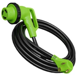 Twist Lock RV 30 Amp Power Cord With LED Power Indictor - 30 Amp Male To 30 Amp 90 Degree Female Locking Plug 25 Foot 12 Twist Lock RV 30 Amp Power Cord With LED Power Indictor - 30 Amp Male To 30 Amp 90 Degree Female Locking Plug 25 Foot -RV accessories leisure cords twist lock rv 30 amp power cord with led power indictor 30 amp male to 30 amp 90 degree female locking plug 25 foot 90455.1682484374
