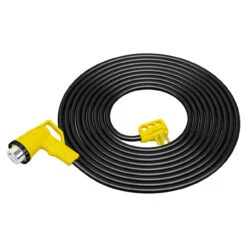 Twist Lock RV 50 Amp Power Cord With LED Power Indictor - 50 Amp Male To 50 Amp 90 Degree Female Locking Plug 36 Foot -RV accessories leisure cords twist lock rv 50 amp power cord with led power indictor 50 amp male to 50 amp 90 degree female locking plug 36 foot 28133.1683349306