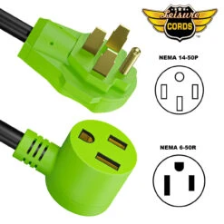 Welder Adapter Dryer 50 Amp To Welder 50 Amp Adapter 14-50P 6-50R -RV accessories leisure cords welder adapter dryer 50 amp to welder 50 amp adapter 14 50p 6 50r 86576.1644687758