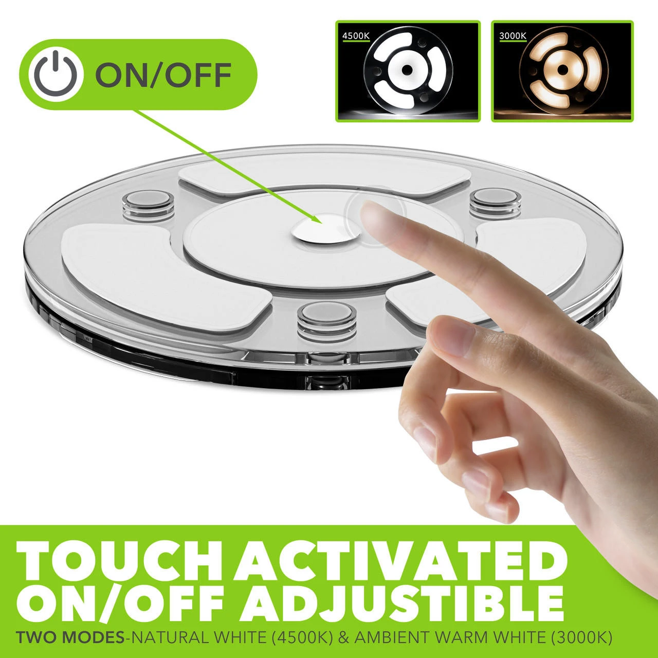 Leisure LED 12V RV LED Ceiling Dome Multi Color Touch Dimmable Slim Surface Mount Puck Light Fixture Interior Lighting for Car/RV/Trailer/Camper/Boat 12V 3000K-4500K 353 Lumen Leisure LED 12V RV LED Ceiling Dome Multi Color Touch Dimmable Slim Surface Mount Puck Light Fixture Interior Lighting For Car/RV/Trailer/Camper/Boat 12V 3000K-4500K 353 Lumen -RV accessories leisure led 12v rv led ceiling dome multi color touch dimmable slim surface mount puck light fixture interior lighting for carrvtrailercamperboat 12v 3000k 4500k 353 lumen 66201.1663801794