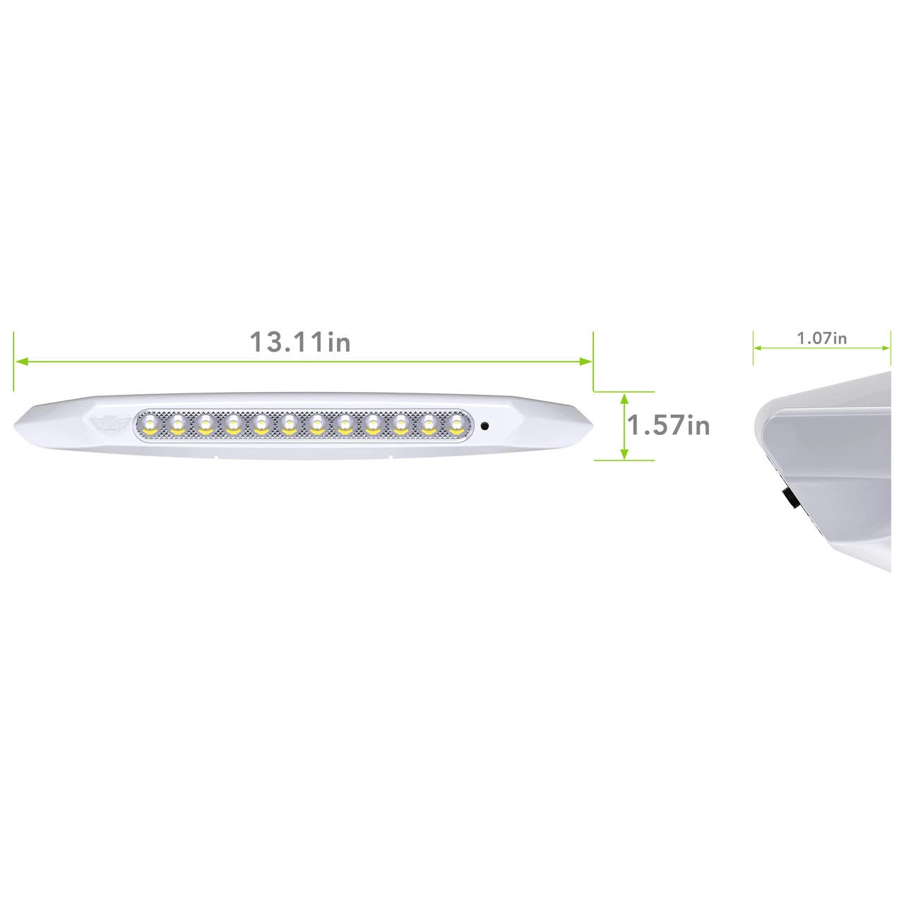LED RV Exterior 13" Awning Porch Light with On/Off Switch 12 Volt LED RV Exterior 13" Awning Porch Light With On/Off Switch 12 Volt -RV accessories leisure led led rv exterior 13 awning porch light with onoff switch 12 volt 01480.1642097504