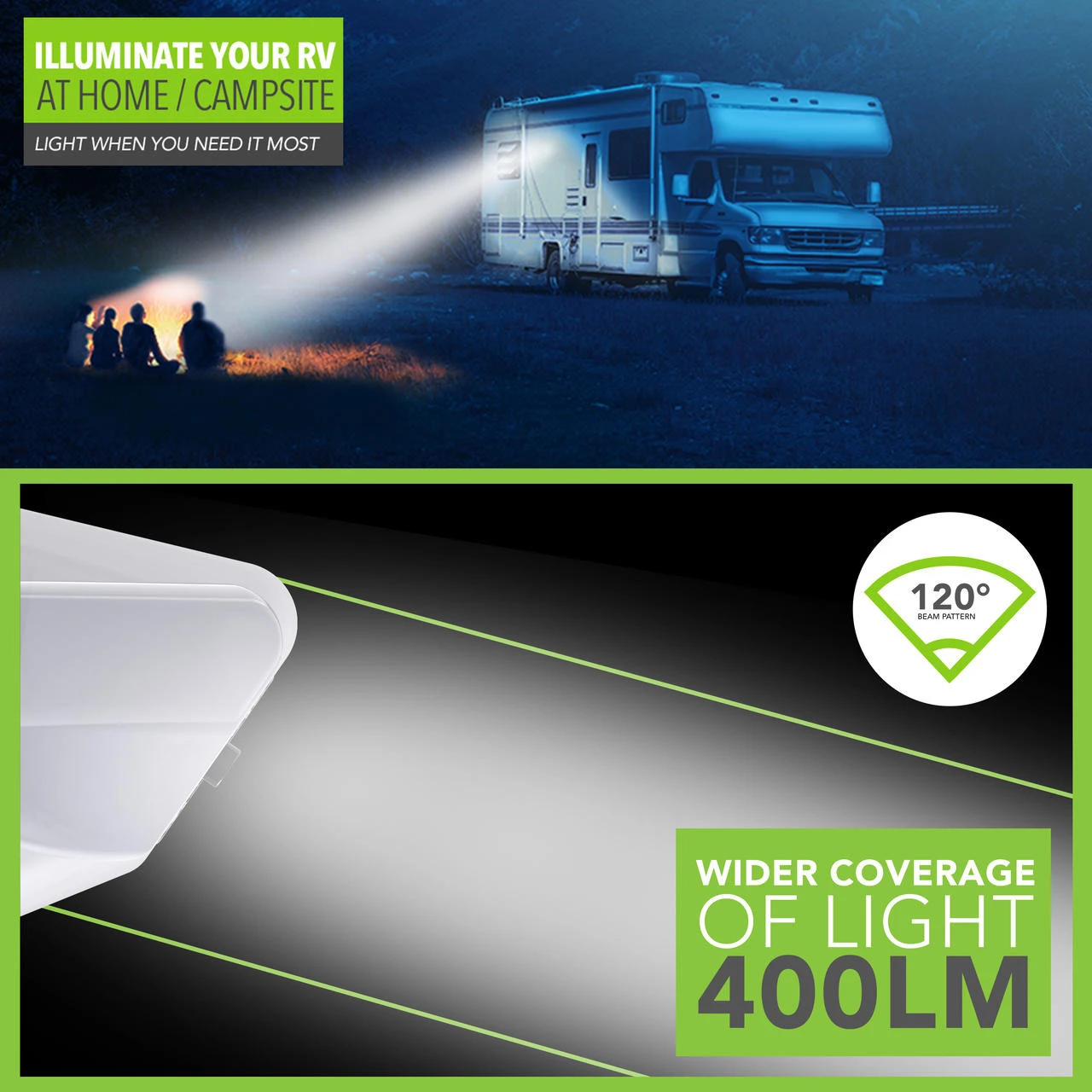 LED RV Exterior 13" Awning Porch Light with On/Off Switch 12 Volt LED RV Exterior 13" Awning Porch Light With On/Off Switch 12 Volt -RV accessories leisure led led rv exterior 13 awning porch light with onoff switch 12 volt 60255.1642097383