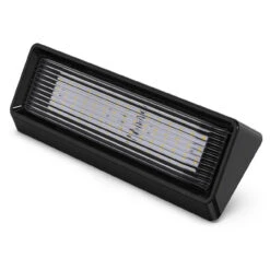 LED RV Exterior Porch Utility Light XL 12v 650 Lumen Lighting Fixture Black Base -RV accessories leisure led led rv exterior porch utility light xl 12v 650 lumen lighting fixture black base 52874.1642093182