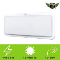 LED RV LED Ceiling Interior Light Fixture 1450 Lumen With Touch Dimmer Switch 12V 20 X 6" Natural White 4000-4500K With White Trim 10 LED RV LED Ceiling Interior Light Fixture 1450 Lumen With Touch Dimmer Switch 12V 20 X 6" Natural White 4000-4500K With White Trim -RV accessories leisure led led rv led ceiling interior light fixture 1450 lumen with touch dimmer switch 12v 20 x 6 natural white 4000 4500k with white trim 50635.1642098704