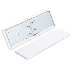 LED RV LED Ceiling Interior Light Fixture 1450 Lumen With Touch Dimmer Switch 12V 20 X 6" Natural White 4000-4500K With White Trim 3 LED RV LED Ceiling Interior Light Fixture 1450 Lumen With Touch Dimmer Switch 12V 20 X 6" Natural White 4000-4500K With White Trim -RV accessories leisure led led rv led ceiling interior light fixture 1450 lumen with touch dimmer switch 12v 20 x 6 natural white 4000 4500k with white trim 53296.1642098705