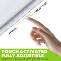 LED RV LED Ceiling Interior Light Fixture 1450 Lumen With Touch Dimmer Switch 12V 20 X 6" Natural White 4000-4500K With White Trim 7 LED RV LED Ceiling Interior Light Fixture 1450 Lumen With Touch Dimmer Switch 12V 20 X 6" Natural White 4000-4500K With White Trim -RV accessories leisure led led rv led ceiling interior light fixture 1450 lumen with touch dimmer switch 12v 20 x 6 natural white 4000 4500k with white trim 78450.1642095459