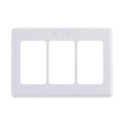 Leisure LED Modern Triple SPST On-Off Switch With Bezel, 12-Volt, For RV, Trailer, Camper, With Label Sticker -RV accessories leisure led modern triple spst on off switch with bezel 12 volt for rv trailer camper with label sticker 03253.1687456026