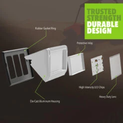 Leisure LED RV Exterior Porch Utility Light - 12v 1450 Lumen 9" Lighting Fixture. Replacement Lighting For RVs, Trailers, Campers, 5th Wheels 5 Leisure LED RV Exterior Porch Utility Light - 12v 1450 Lumen 9" Lighting Fixture. Replacement Lighting For RVs, Trailers, Campers, 5th Wheels -RV accessories leisure led rv exterior porch utility light 12v 1450 lumen 9 lighting fixture replacement lighting for rvs trailers campers 5th wheels 04855.1660341976