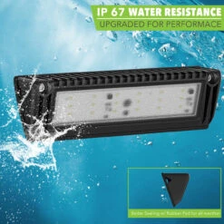 Leisure LED RV Exterior Porch Utility Light - 12v 1450 Lumen 9" Lighting Fixture. Replacement Lighting For RVs, Trailers, Campers, 5th Wheels 8 Leisure LED RV Exterior Porch Utility Light - 12v 1450 Lumen 9" Lighting Fixture. Replacement Lighting For RVs, Trailers, Campers, 5th Wheels -RV accessories leisure led rv exterior porch utility light 12v 1450 lumen 9 lighting fixture replacement lighting for rvs trailers campers 5th wheels 92517.1660342082