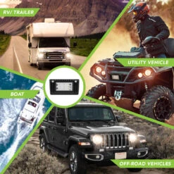 Leisure LED RV Exterior Porch Utility Light - 12v 720 Lumen 5" Lighting Fixture. Replacement Lighting For RVs, Trailers, Campers, 5th Wheels -RV accessories leisure led rv exterior porch utility light 12v 720 lumen 5 lighting fixture replacement lighting for rvs trailers campers 5th wheels 30540.1660341981