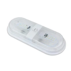 Leisure LED RV LED Ceiling Double Dome Interior Light Fixture Oval With ON/Off Switch Natural White 4000-4500K 48-2835SMD -RV accessories leisure led rv led ceiling double dome interior light fixture oval with onoff switch natural white 4000 4500k 48 2835smd 77842.1642097162