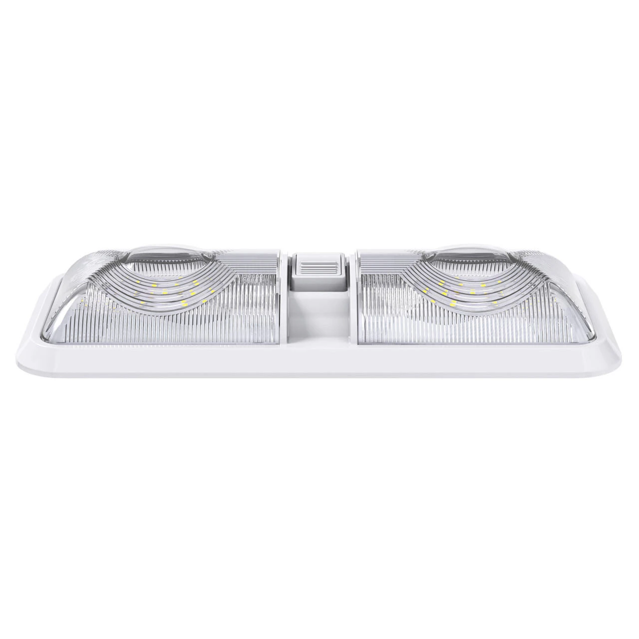 Leisure LED RV LED Ceiling Double Dome Interior Light Fixture with ON/Off Switch Cool White 6000-6500K 48-2835SMD Leisure LED RV LED Ceiling Double Dome Interior Light Fixture With ON/Off Switch Cool White 6000-6500K 48-2835SMD -RV accessories leisure led rv led ceiling double dome interior light fixture with onoff switch cool white 6000 6500k 48 2835smd 11782.1672450864