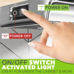 Leisure LED RV LED Chrome Ceiling Light Fixture With ON/Off Switch 4500K Natural White 12V/24V DC High Lumen LED Interior Light Fixture/Van Cargo Area Light For RV & Utility 3 Leisure LED RV LED Chrome Ceiling Light Fixture With ON/Off Switch 4500K Natural White 12V/24V DC High Lumen LED Interior Light Fixture/Van Cargo Area Light For RV & Utility -RV accessories leisure led rv led chrome ceiling light fixture with onoff switch 4500k natural white 12v24v dc high lumen led interior light fixturevan cargo area light for rv and utility 73910.1658439228